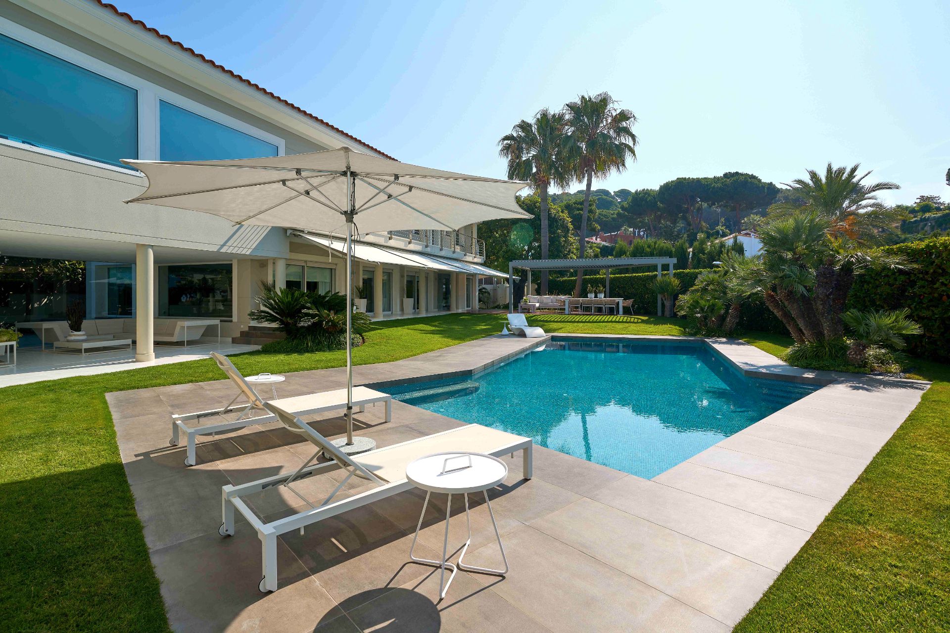 Garden of House or chalet for sale in Sant Pol de Mar  with Air Conditioner, Heating and Private garden