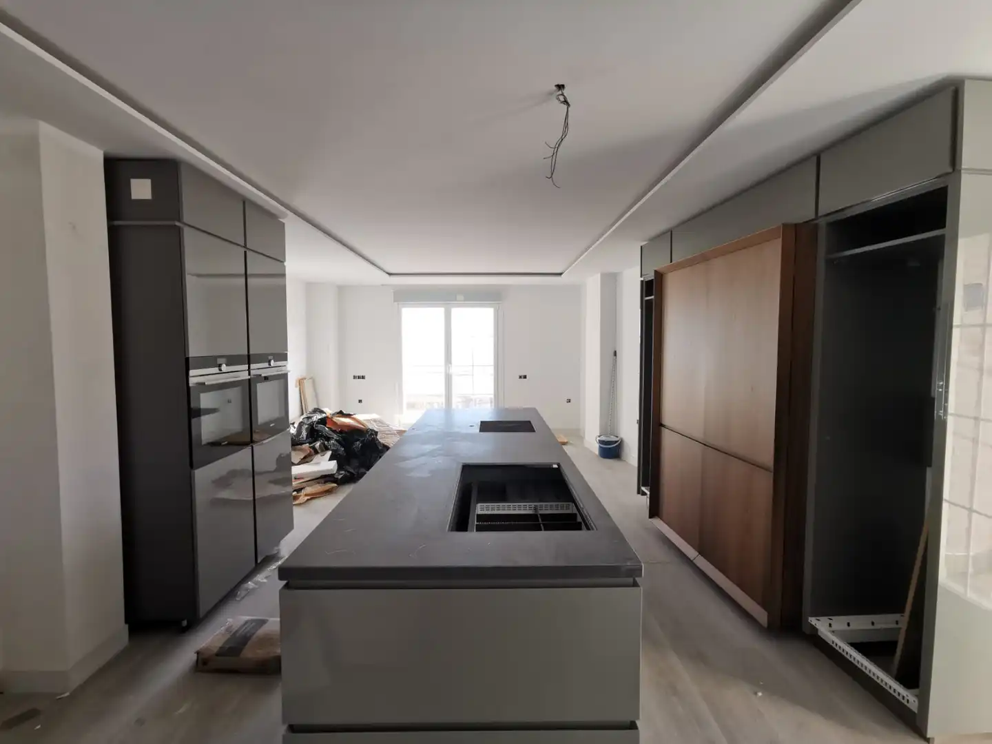 Küche von Dachboden zum Verkauf in Adra mit Terrasse