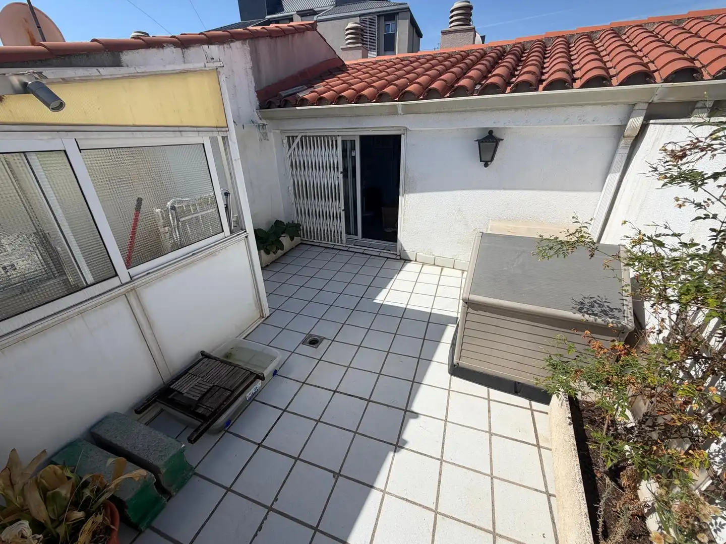 Terrasse von Dachboden zum Verkauf in Badalona mit Klimaanlage, Heizung und Terrasse