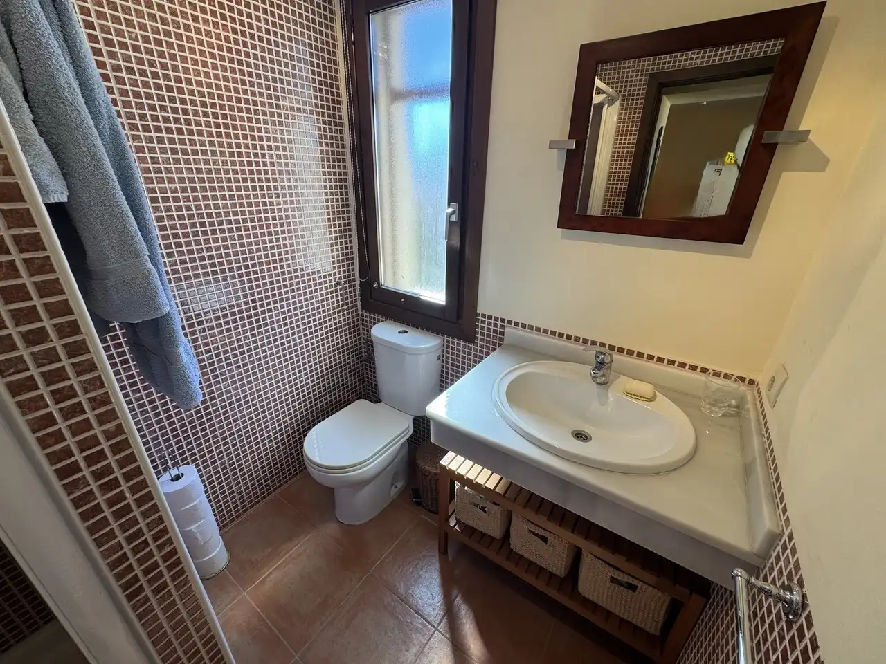 Bathroom of Apartments for sale in Vera  with Air Conditioner, Terrace and Swimming Pool