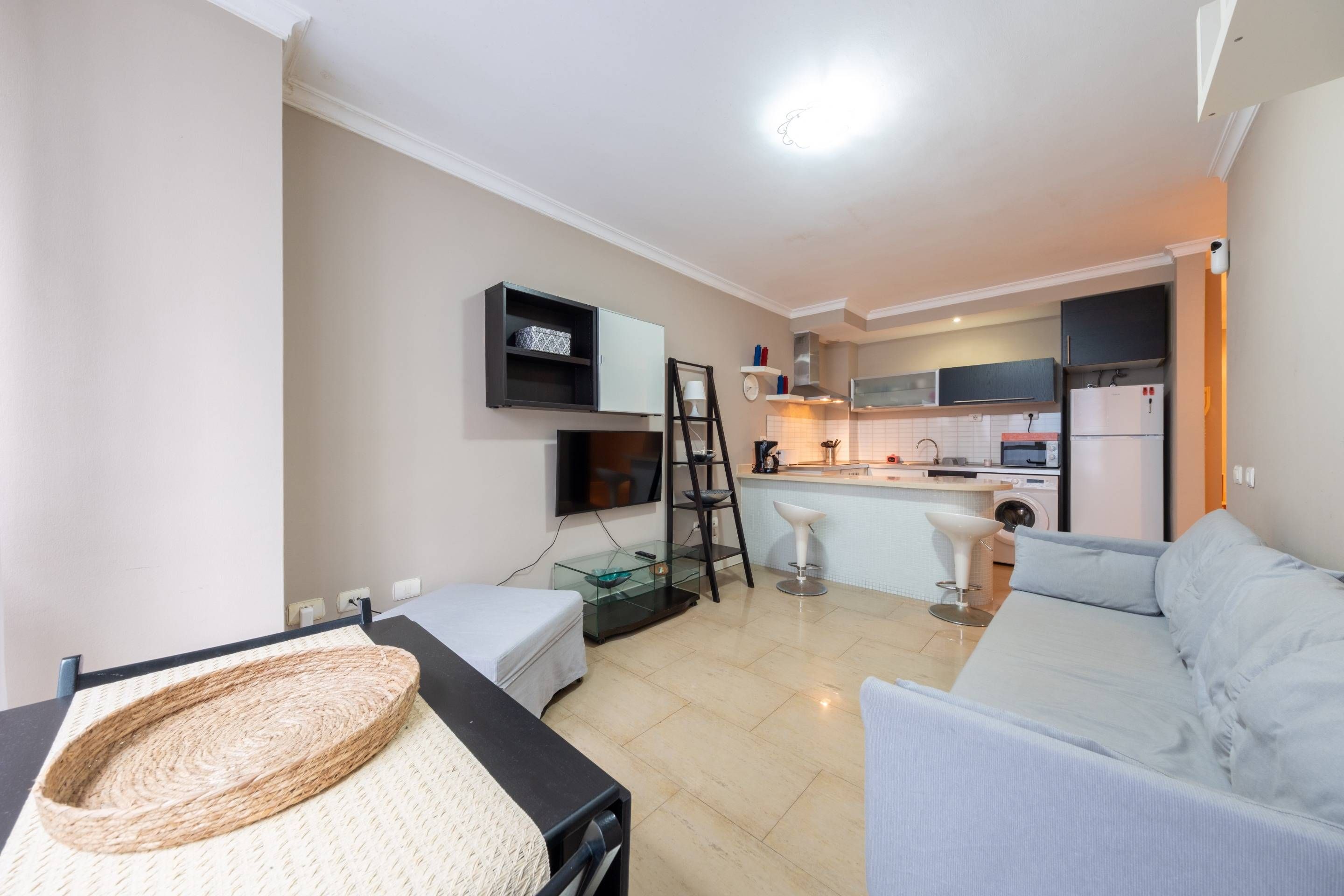 Sala de estar de Apartamento en venta en Las Palmas de Gran Canaria