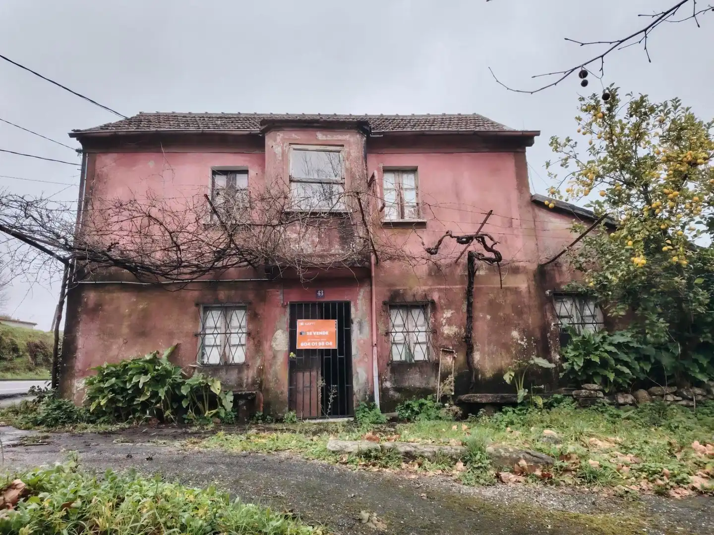 Exterior view of Country homes for sale in Pazos de Borbén