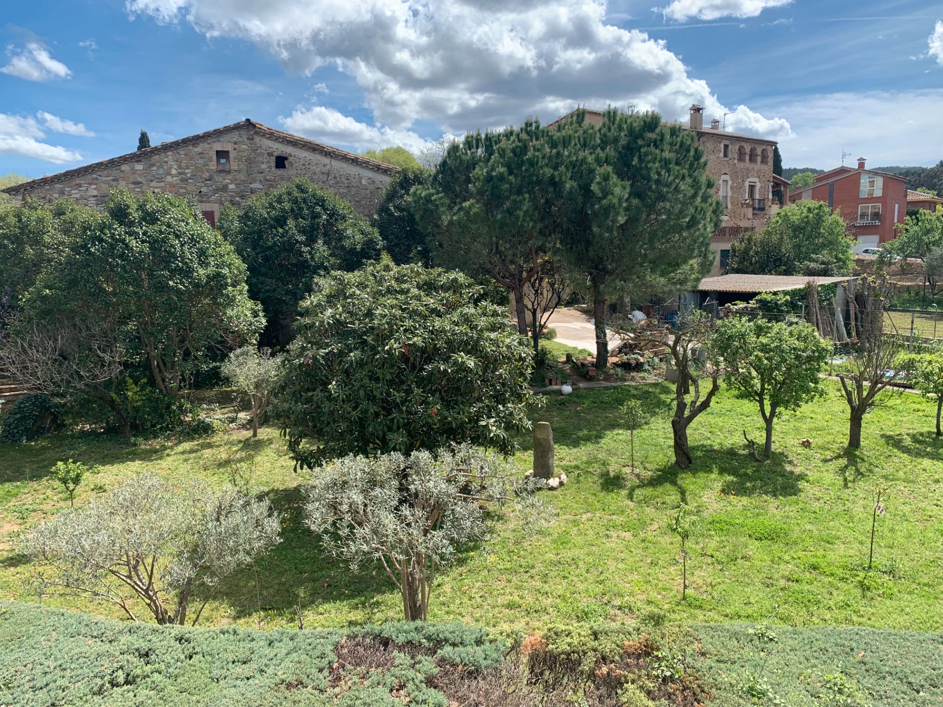Jardí de Casa o xalet de lloguer en Celrà amb Calefacció, Terrassa i Moblat