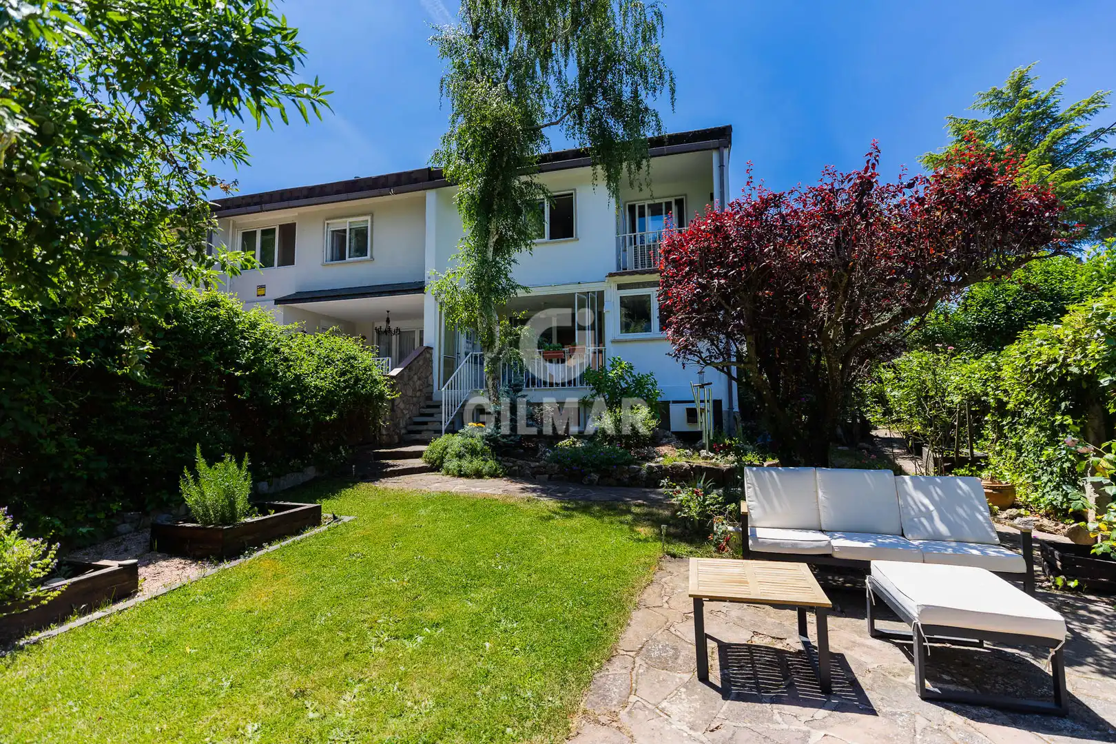 Garden of Detached homes for sale in Galapagar  with Heating, Private garden and Swimming Pool