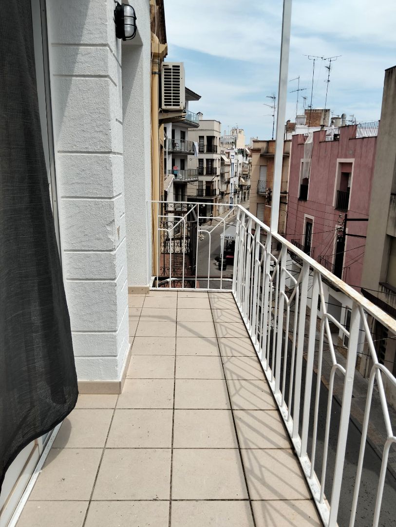 Balcony of Flat for sale in Sant Carles de la Ràpita  with Heating, Terrace and Furnished