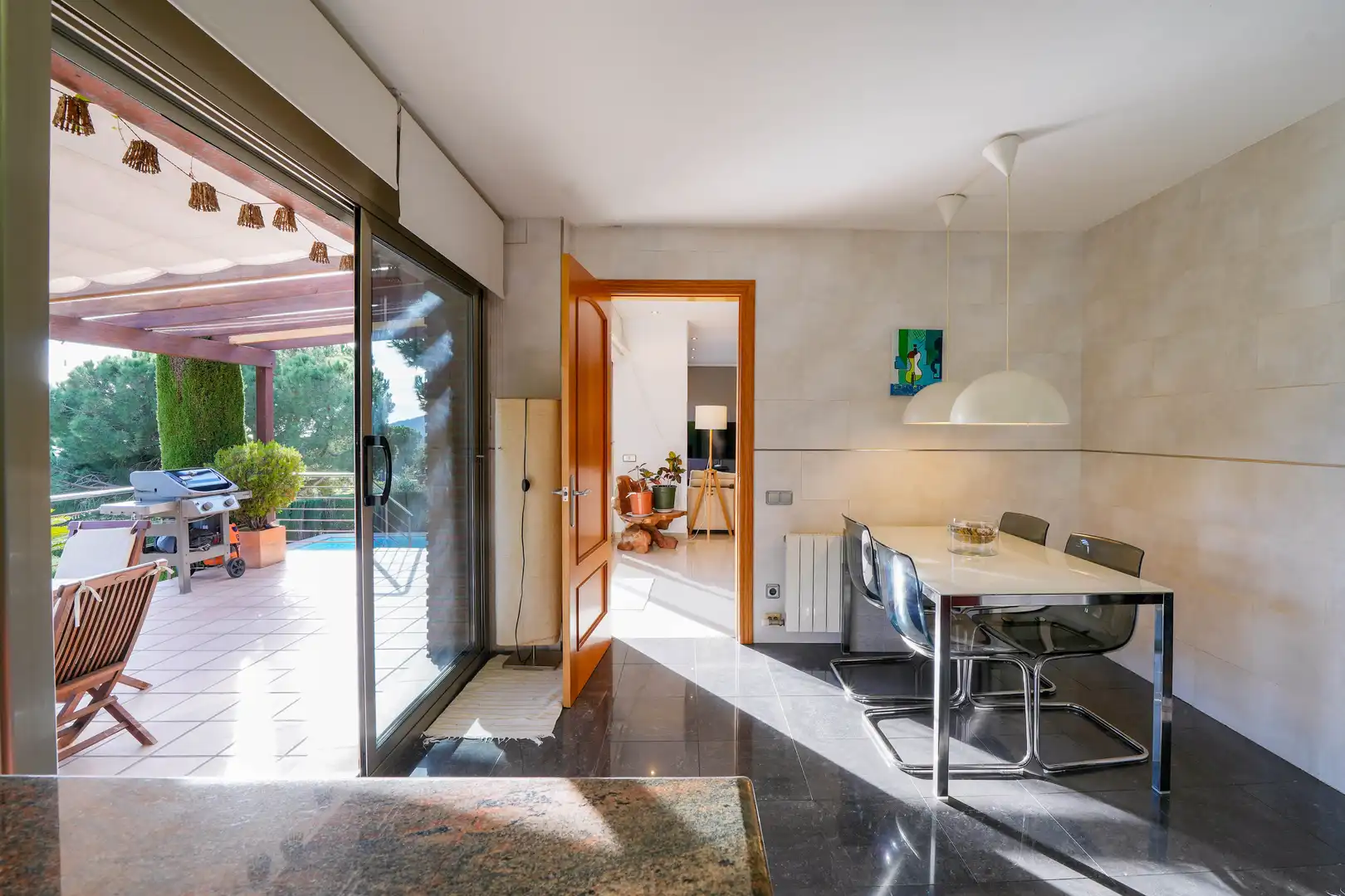 Comedor de Casa o chalet en venta en Cabrils con Aire acondicionado, Trastero y Piscina