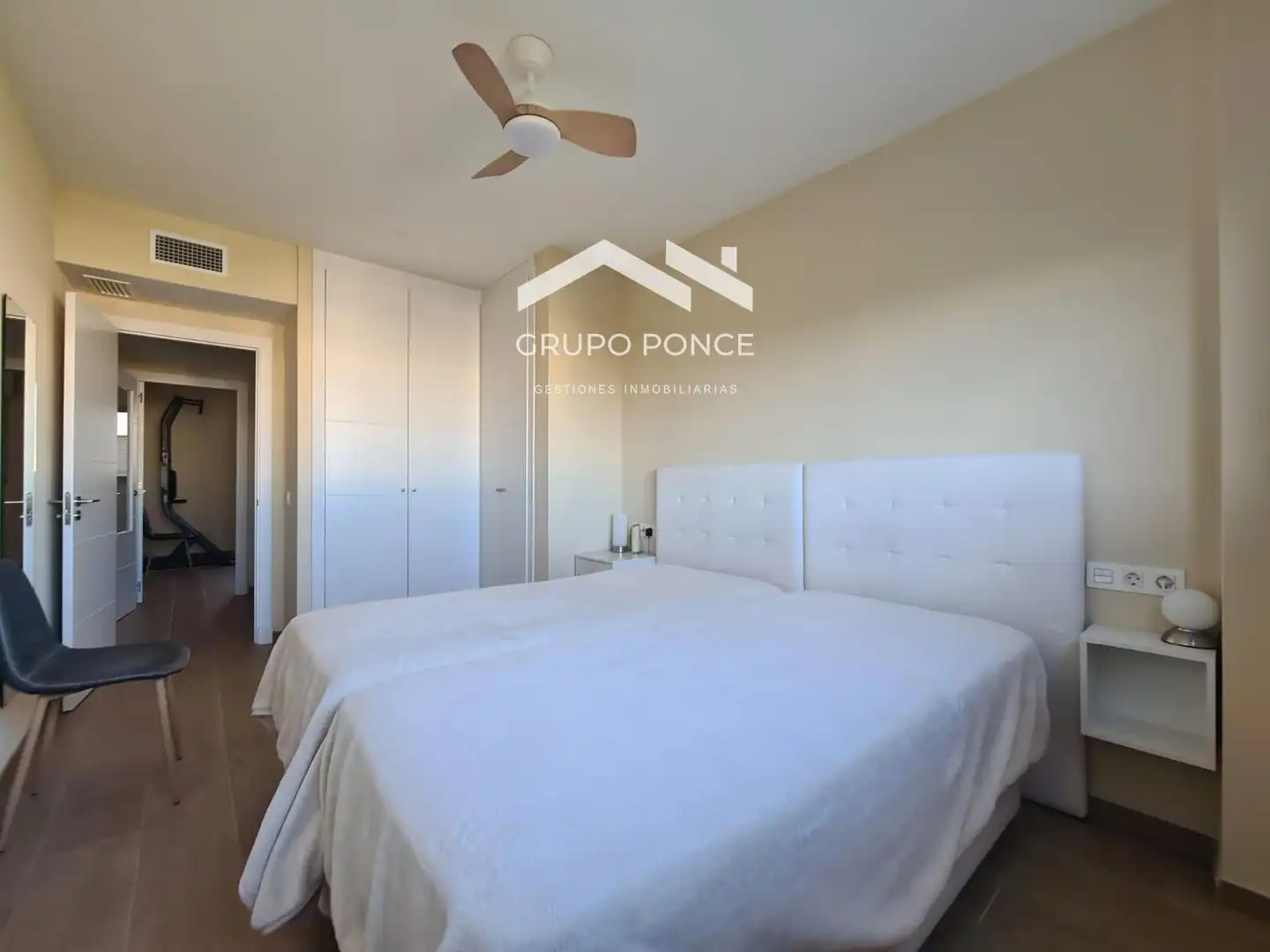 Schlafzimmer von Wohnung zum Verkauf in Jerez de la Frontera mit Klimaanlage, Heizung und Terrasse
