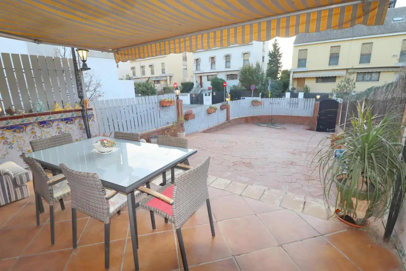 Terrassa de Casa adosada de lloguer en Godella amb Aire condicionat, Calefacció i Jardí privat