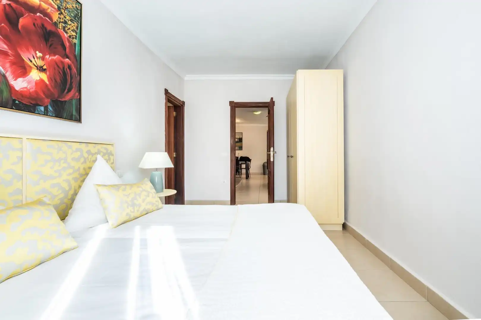 Dormitori de Casa o xalet en venda en Guía de Isora amb Aire condicionat, Jardí privat i Terrassa