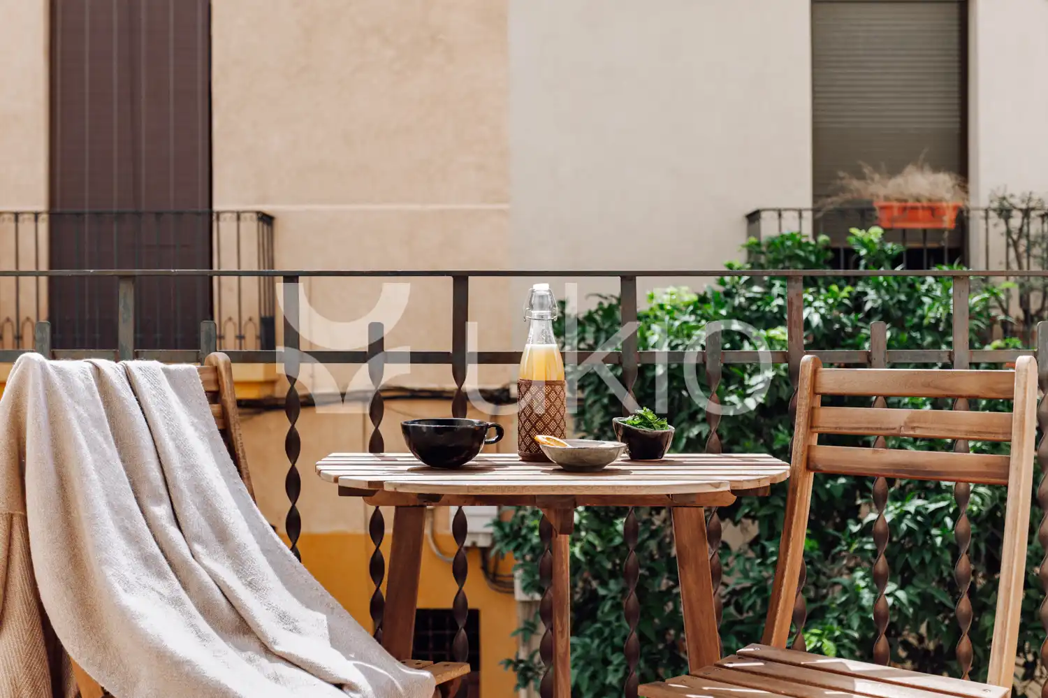 Terrassa de Apartament de lloguer en Barcelona amb Aire condicionat, Calefacció i Terrassa