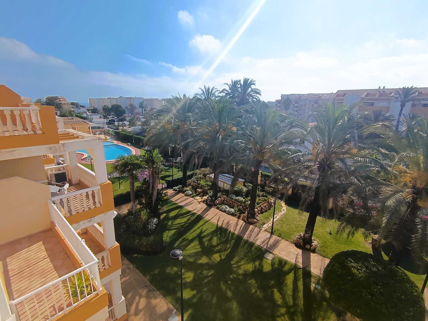 Garden of Attic to rent in Dénia  with Air Conditioner, Heating and Terrace