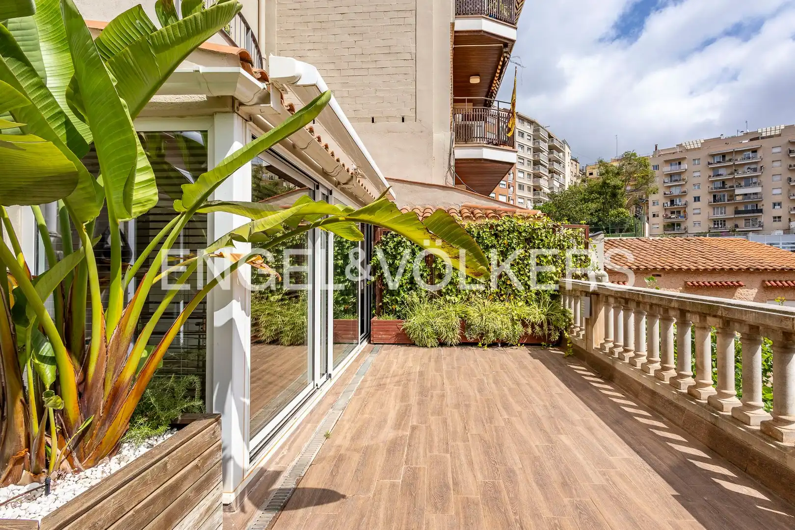 Terrasse von Wohnung zur Miete in Barcelona mit Klimaanlage, Heizung und Terrasse