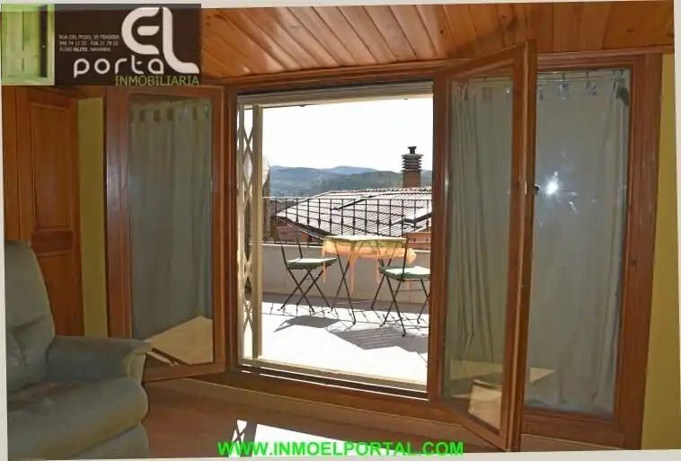 Terraza de Finca rústica en venta en San Martín de Unx con Calefacción