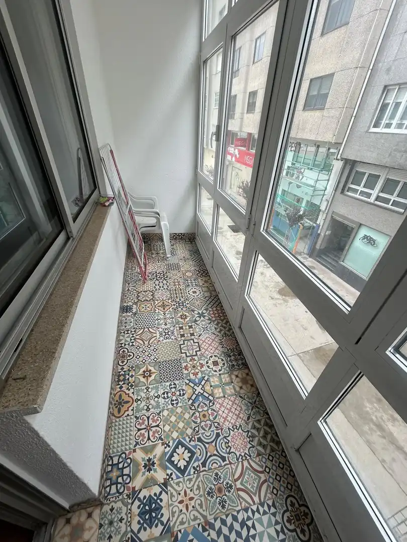 Terrassa de Pis de lloguer en Ribeira amb Calefacció, Moblat i Balcó