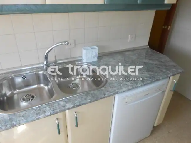 Kitchen of Flat for sale in Madrid  with Air Conditioner, Terrace and Furnished