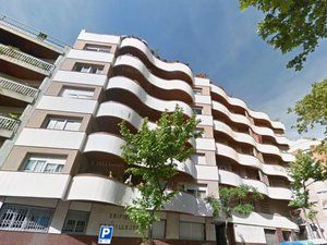 Vista exterior de Pis en venda en  Barcelona Capital amb Aire condicionat, Parquet i Terrassa