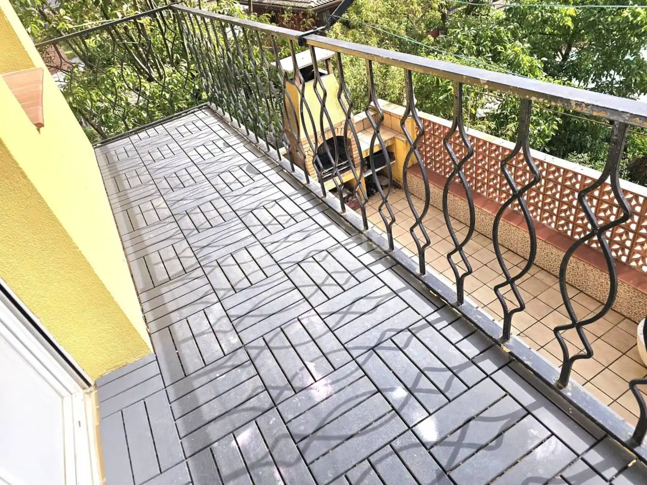 Terrasse von Wohnung zum Verkauf in Tona mit Heizung, Parkett und Terrasse