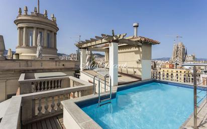 Piscina de Àtic en venda en  Barcelona Capital amb Aire condicionat, Calefacció i Terrassa