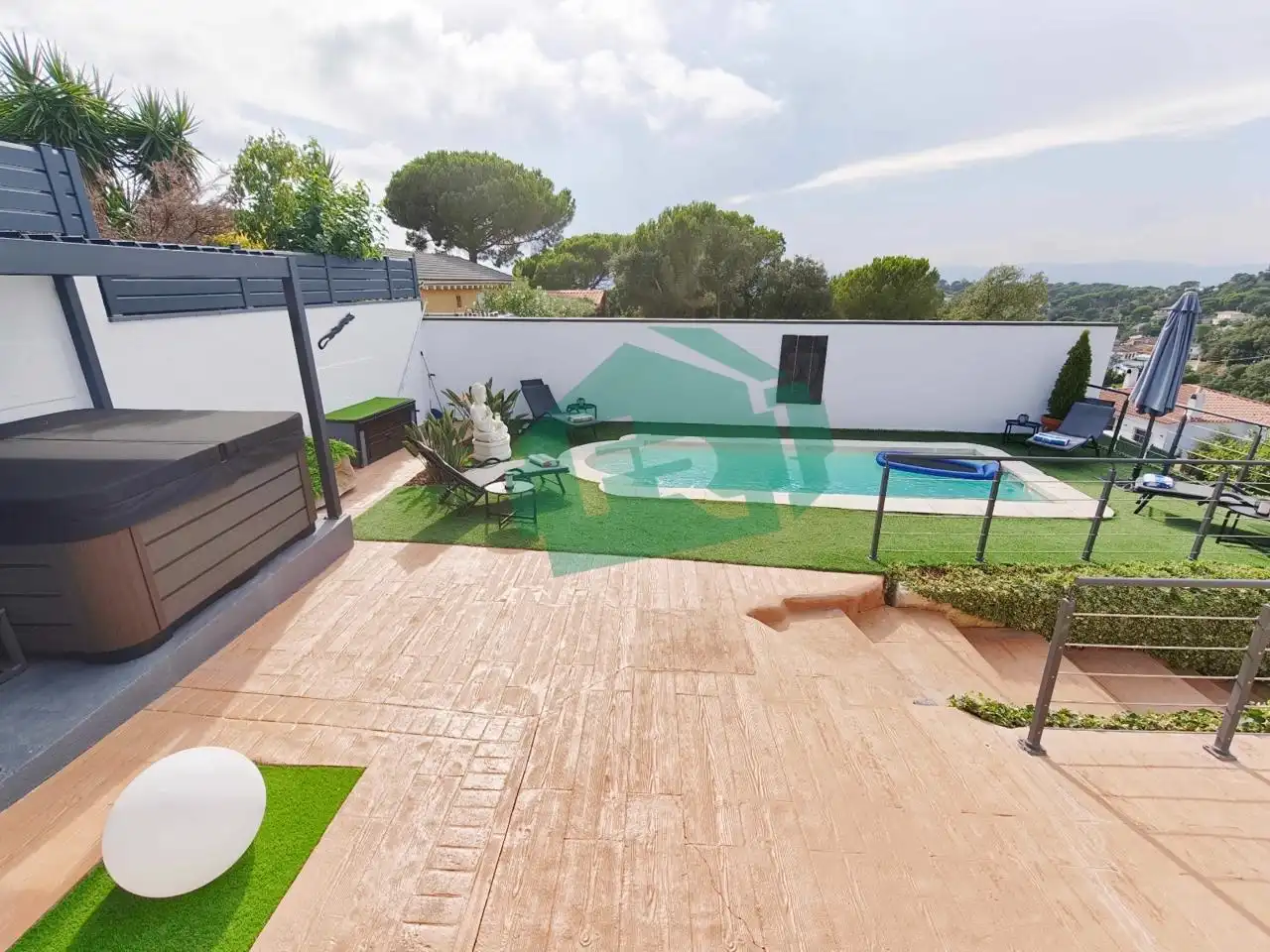 Casa amb piscina en venda a Aiguaviva Parc, imagen 30