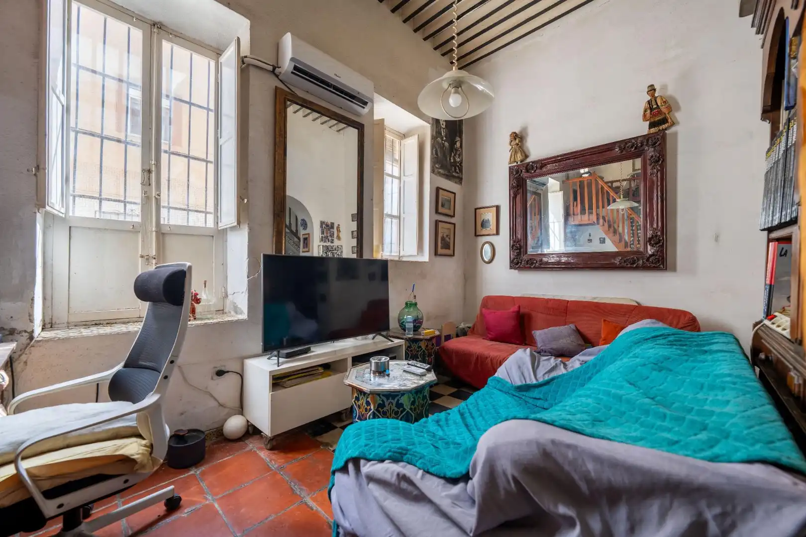 Sala de estar de Casa o chalet en venta en Almería con Aire acondicionado y Terraza