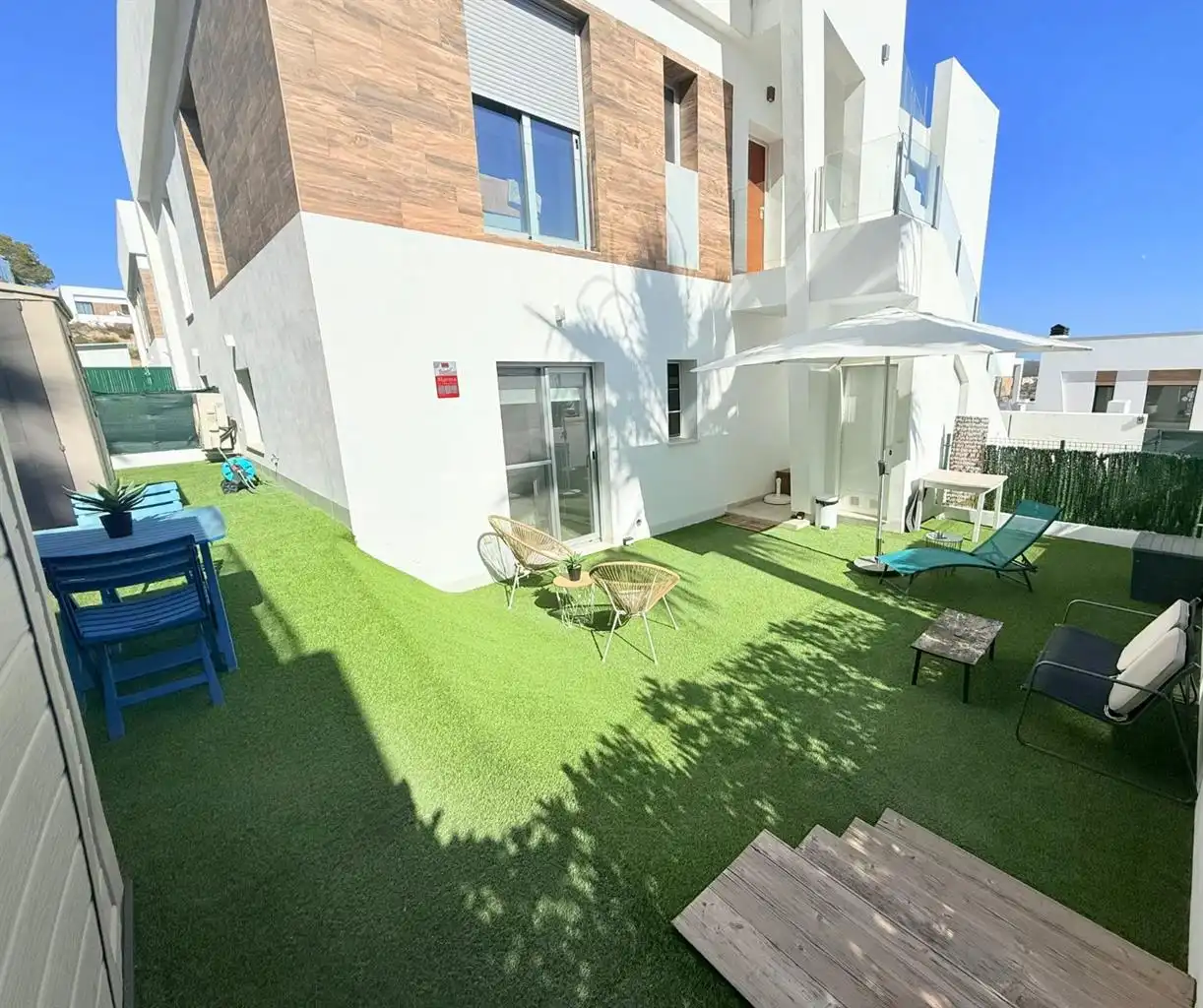 Terraza de Planta baja en venta en Finestrat con Aire acondicionado, Terraza y Trastero