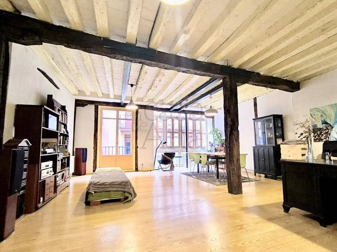 Sala de estar de Piso en venta en Bilbao  con Calefacción, Terraza y Balcón