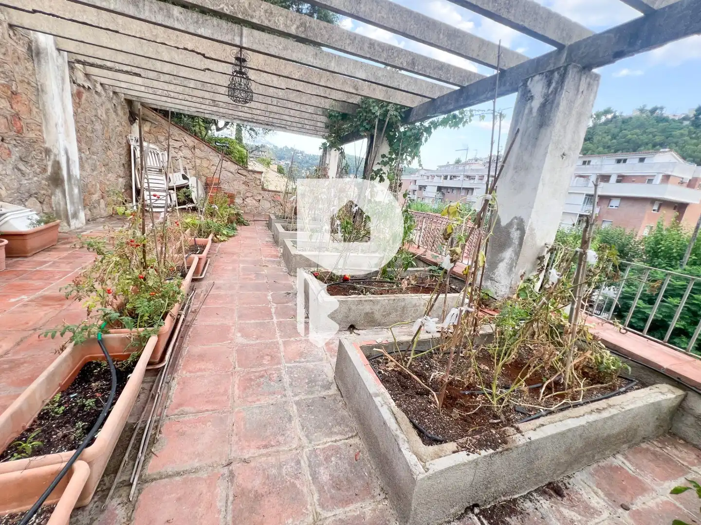 Terraza de Casa o chalet en venta en Vallirana con Calefacción, Jardín privado y Terraza