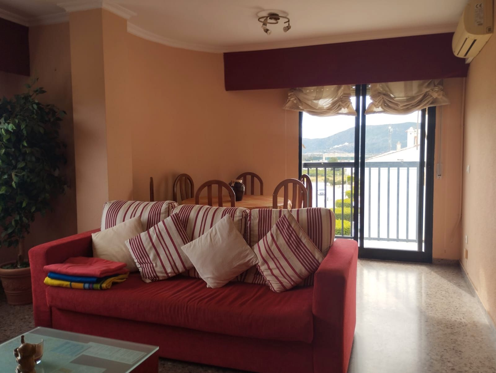 Living room of Flat for sale in Xeraco  with Air Conditioner, Heating and Storage room