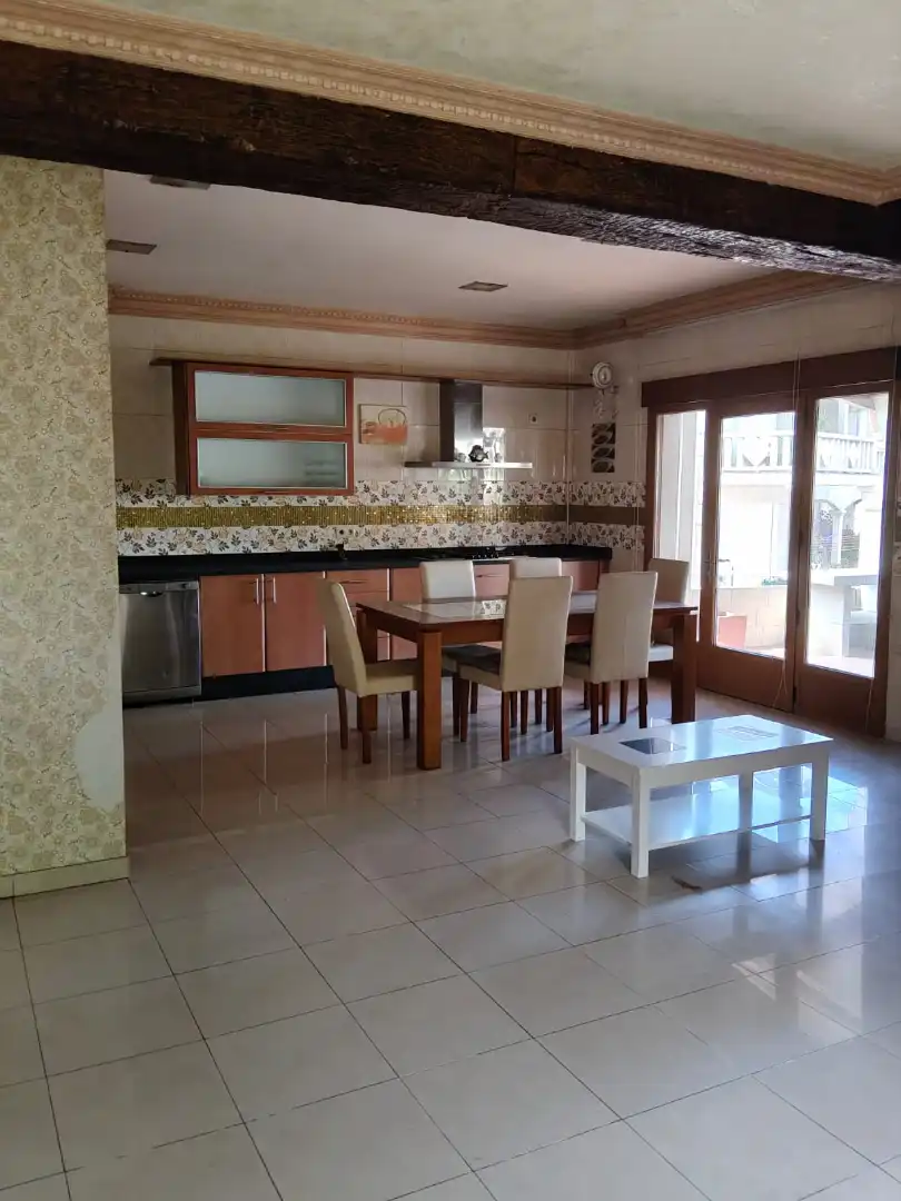 Cocina de Casa o chalet en venta en Poio con Calefacción, Jardín privado y Terraza