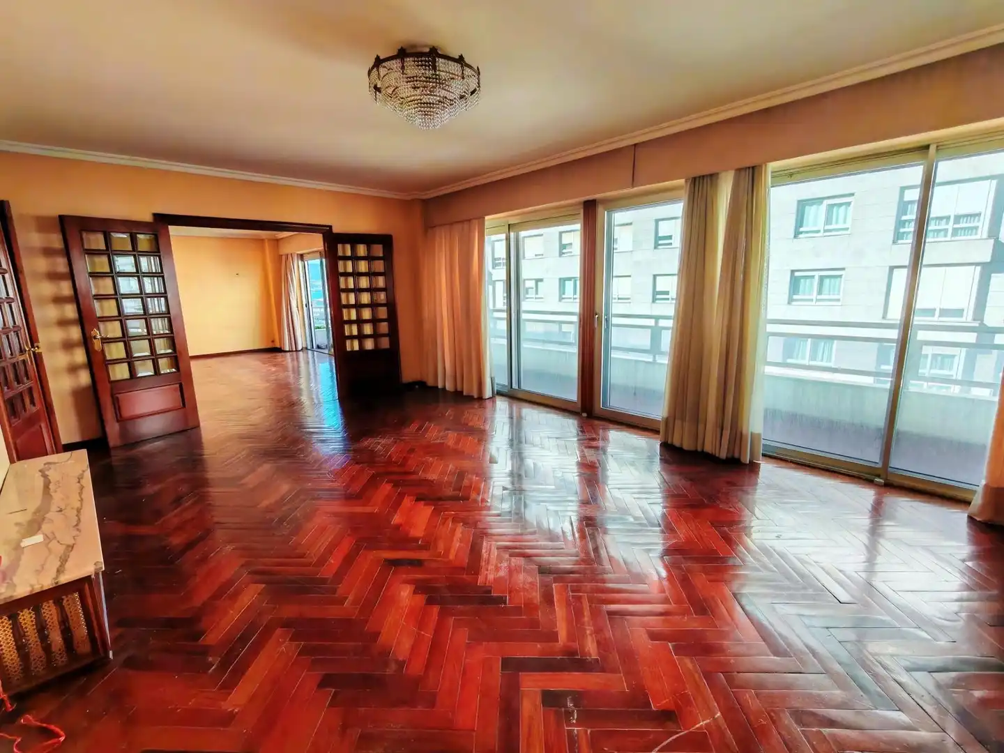 Sala de estar de Piso en venta en Vigo  con Calefacción y Terraza