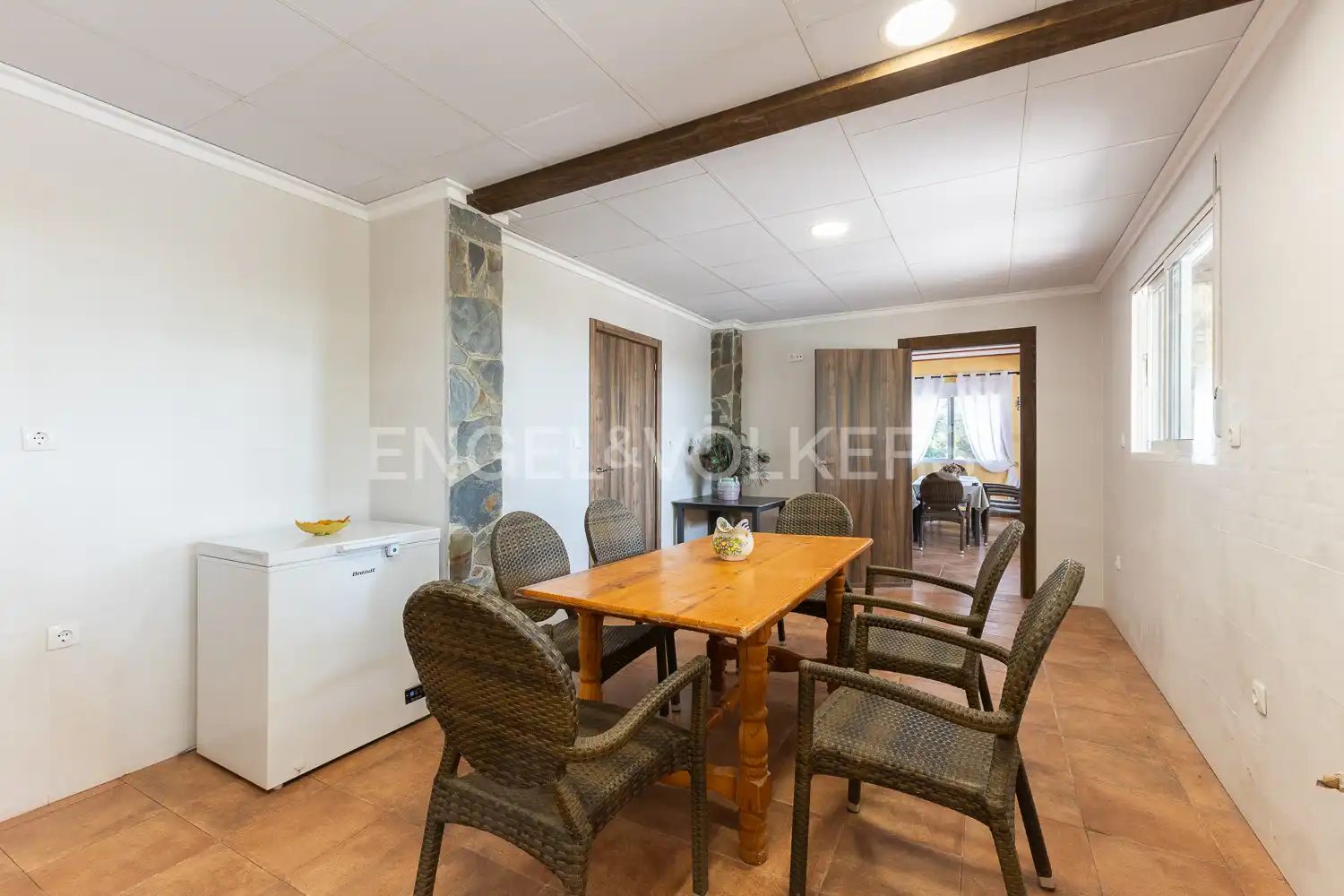 Comedor de Casa o chalet en venta en Casinos con Calefacción, Jardín privado y Terraza