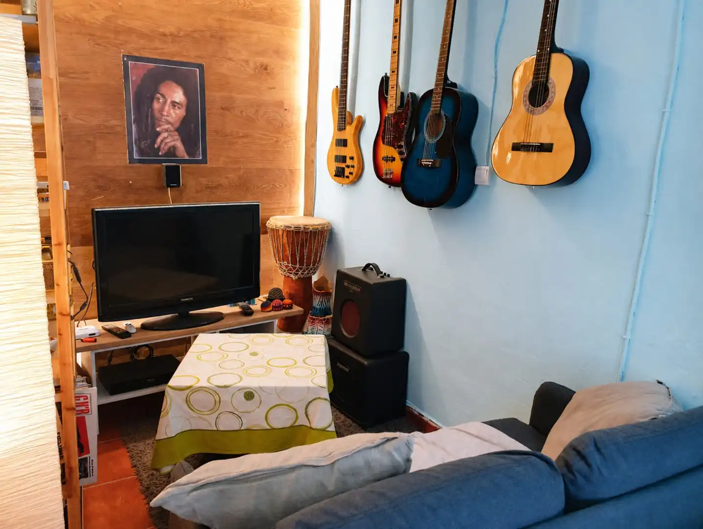 Wohnzimmer von Country house zum Verkauf in Terrer mit Heizung und Abstellraum