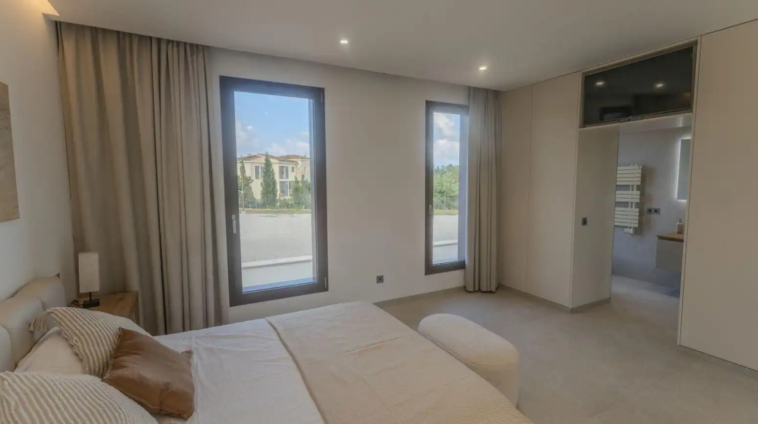 Habitación de Casa o chalet de alquiler en Muro con Aire acondicionado, Calefacción y Jardín privado