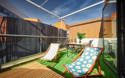 Terrace of Attic to rent in  Madrid Capital  with Air Conditioner, Heating and Terrace