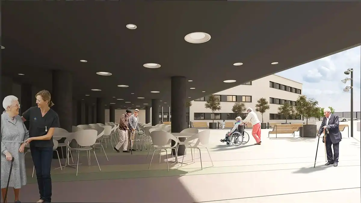 Terraza de Terreno industrial en venta en Estepona