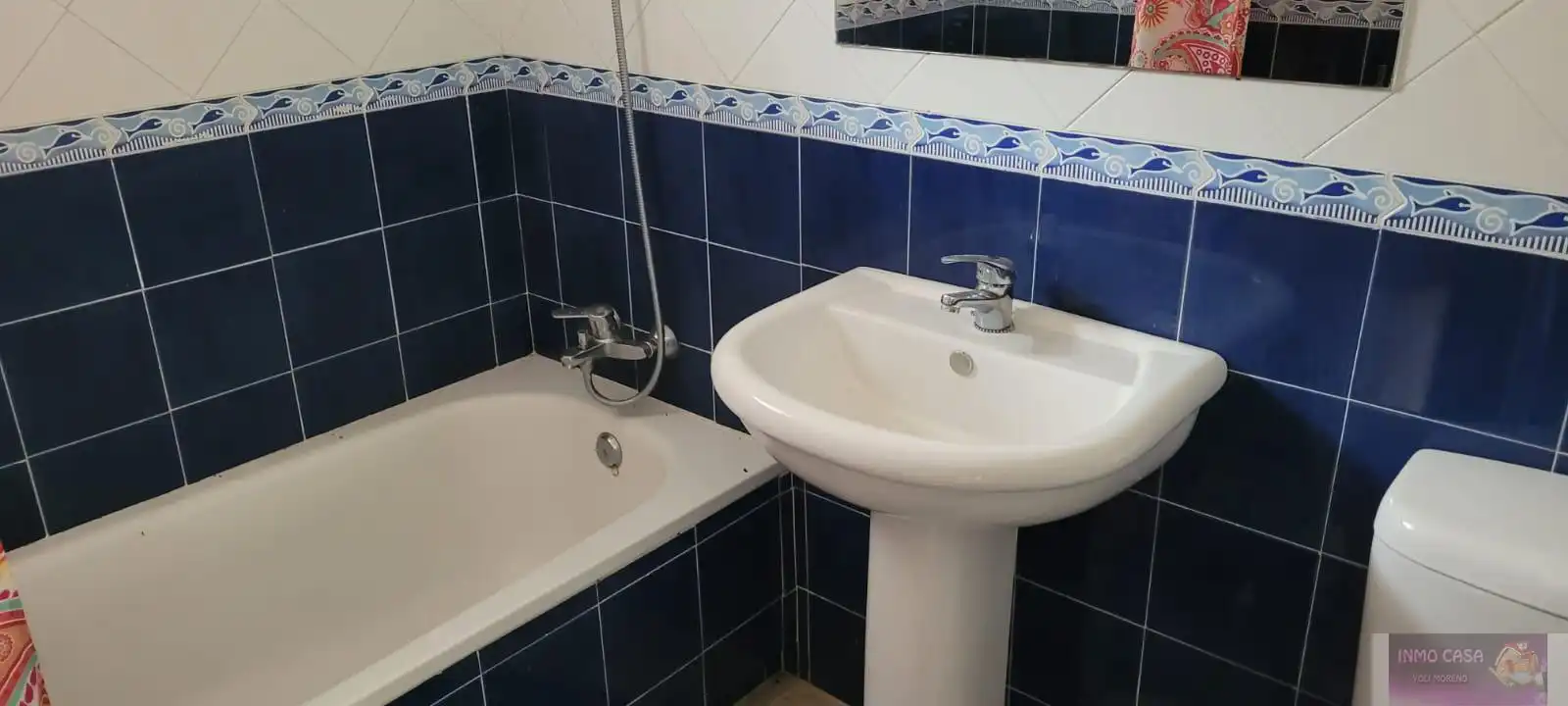 Badezimmer von Maisonette zur Miete in Marbella mit Terrasse, Möbliert und Waschmaschine