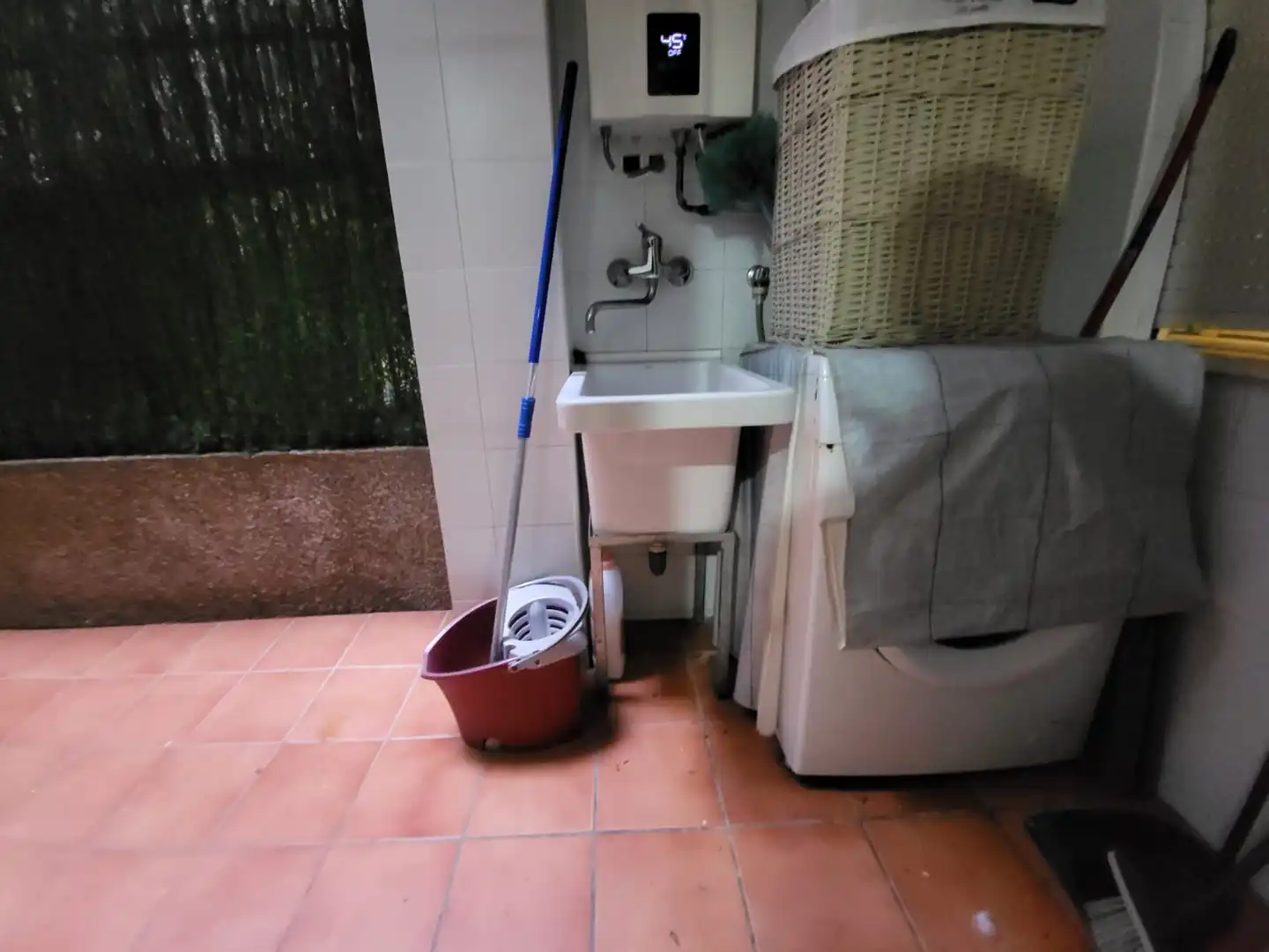 Badezimmer von Wohnung zum Verkauf in Pineda de Mar mit Terrasse, Möbliert und Ofen