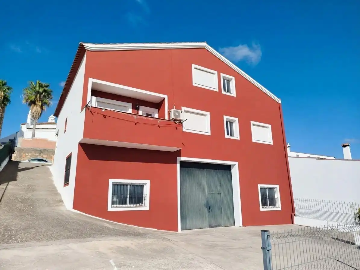 Vista exterior de Casa o xalet en venda en Zahínos amb Jardí privat, Terrassa i Traster