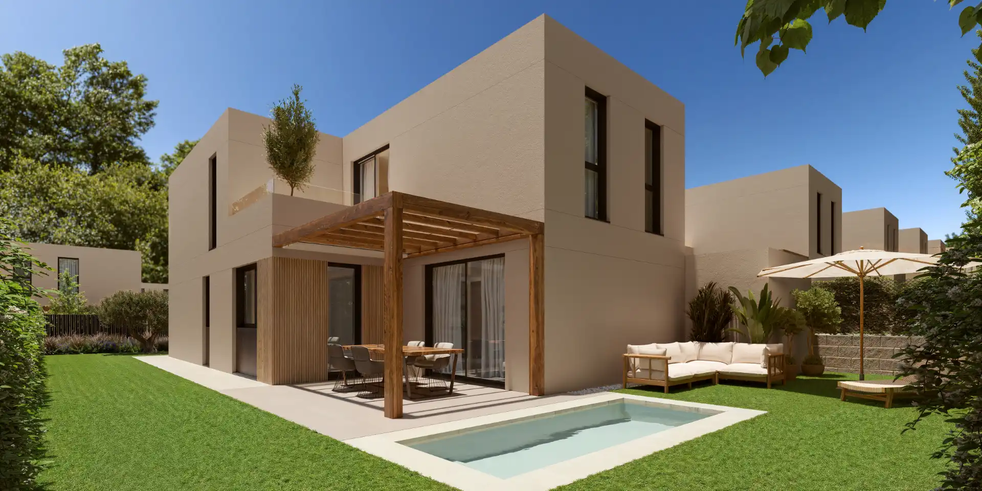 Chalet de obra nueva con terraza en venta en Rúa Juana de Vega 1, imagen 24