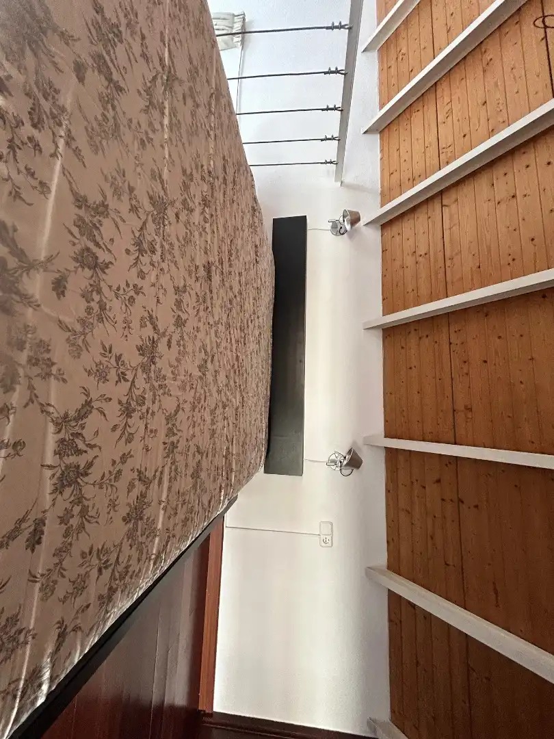 Schlafzimmer von Loft zur Miete in Sevilla mit Klimaanlage, Heizung und Terrasse