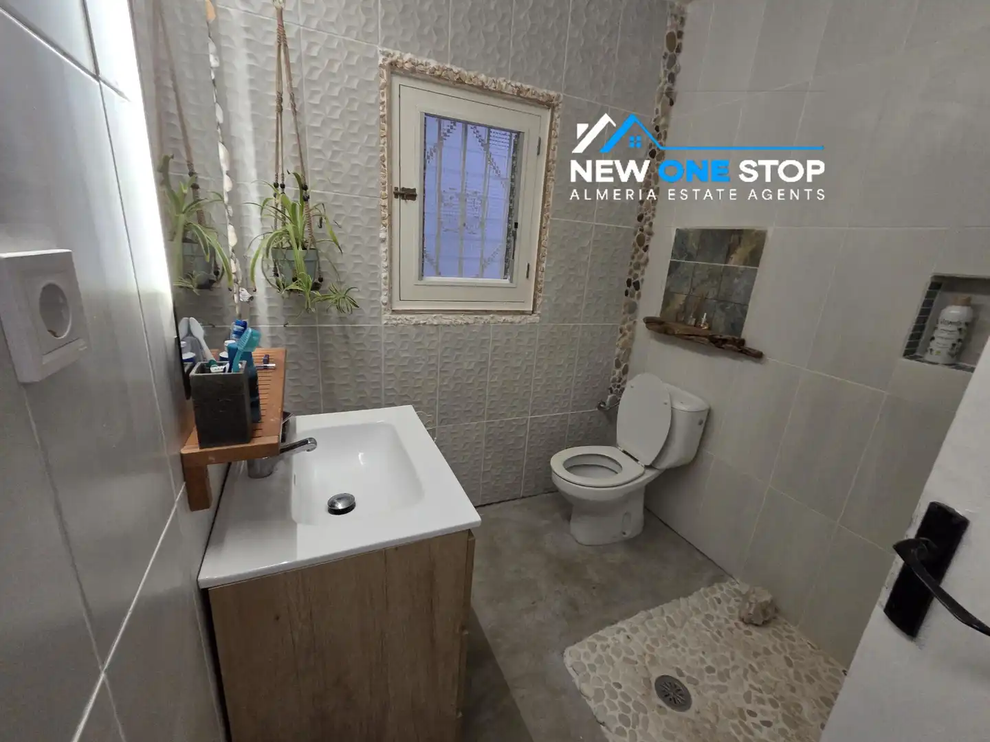 Baño de Casa adosada en venta en Mojácar Pueblo