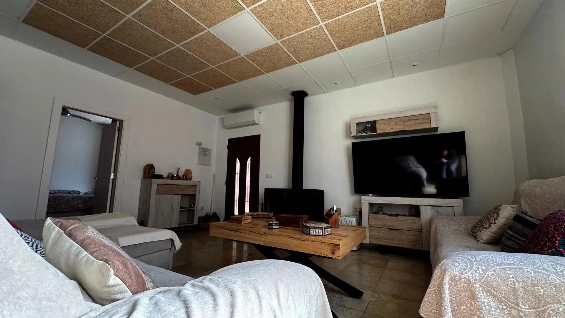 Sala de estar de Casa adosada en venta en El Pinós / Pinoso
