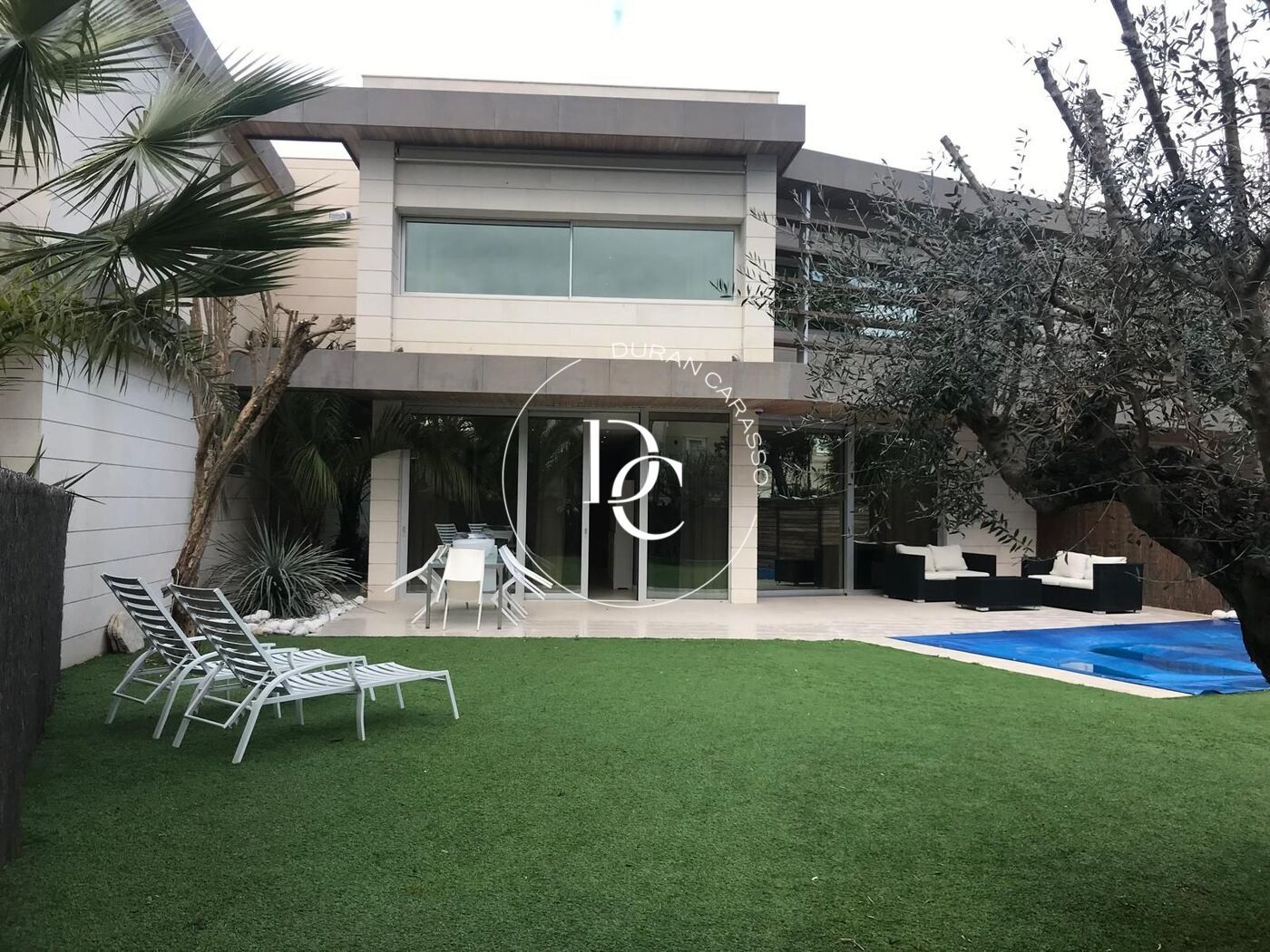 Terrassa de Casa o xalet de lloguer en Sitges amb Aire condicionat, Calefacció i Jardí privat