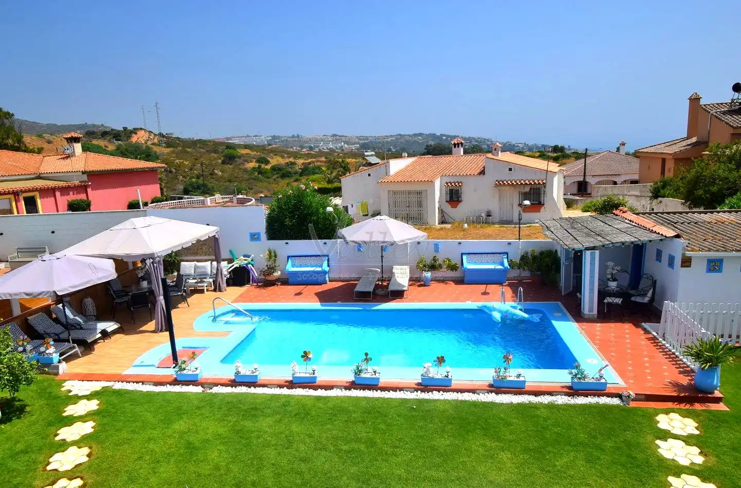 Piscina de Casa o chalet de alquiler en Sotogrande con Jardín privado, Terraza y Trastero