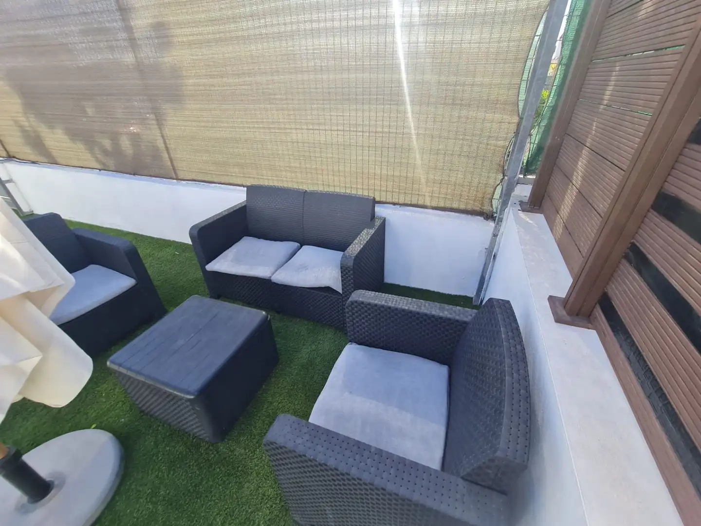 Terrassa de Casa o xalet de lloguer en San Bartolomé de Tirajana amb Aire condicionat, Jardí privat i Terrassa