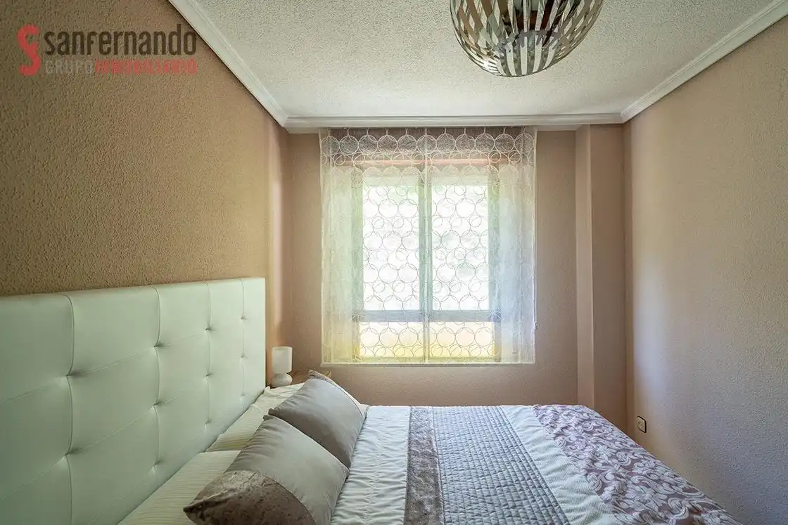 Bedroom of Flat for sale in Suances  with Heating, Private garden and Furnished