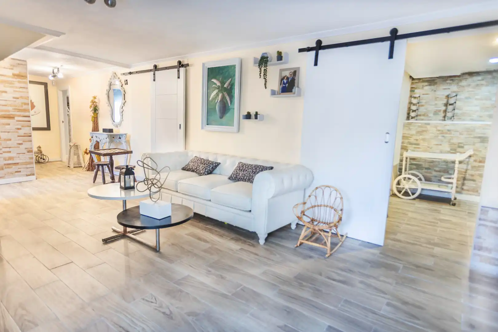 Sala de estar de Casa o chalet en venta en Casarrubios del Monte con Aire acondicionado, Calefacción y Jardín privado