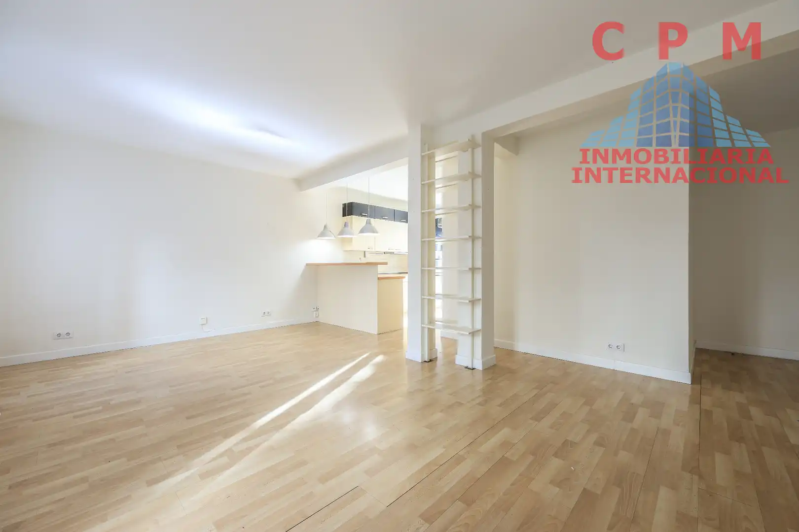 Sala de estar de Piso de alquiler en Madrid con Aire acondicionado, Calefacción y Parquet