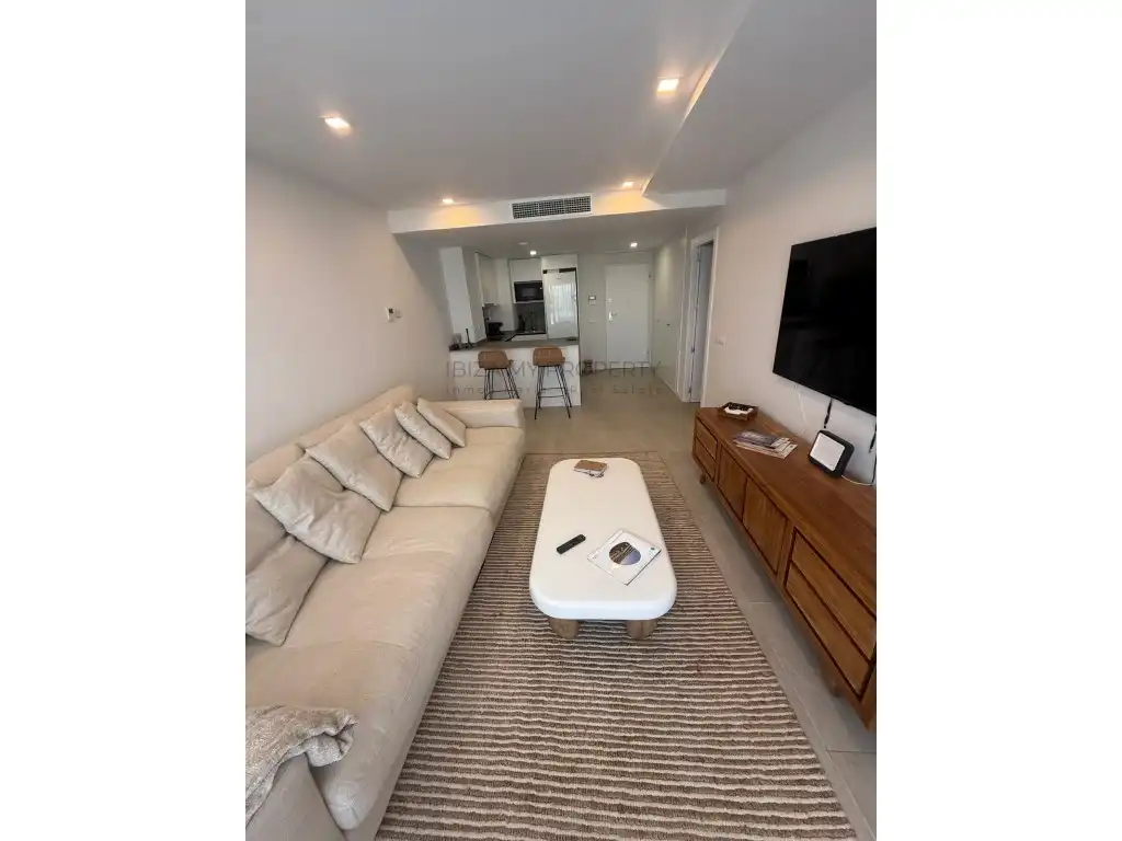 Sala de estar de Apartamento de alquiler en Eivissa