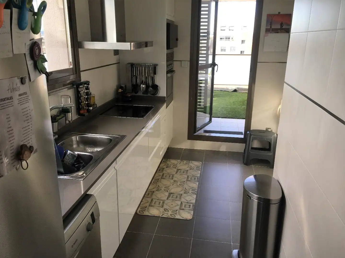 Cocina de Dúplex en venta en Albal con Terraza, Trastero y Piscina